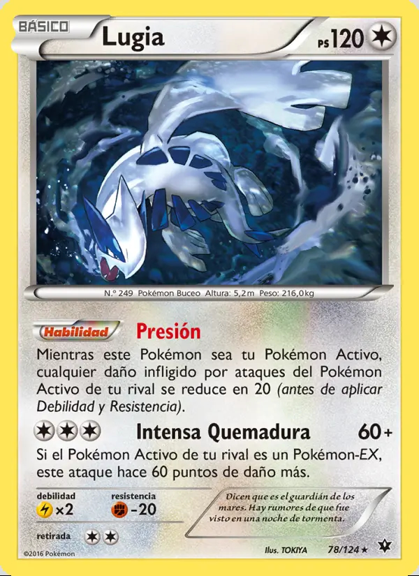 Image of the card Lugia