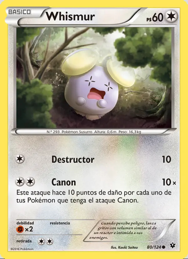 Image of the card Whismur