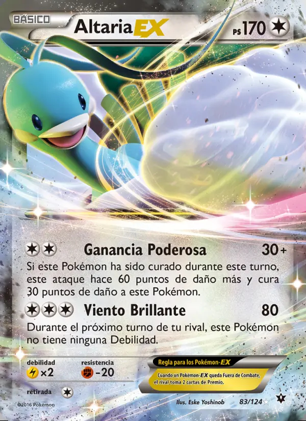 Image of the card Altaria EX