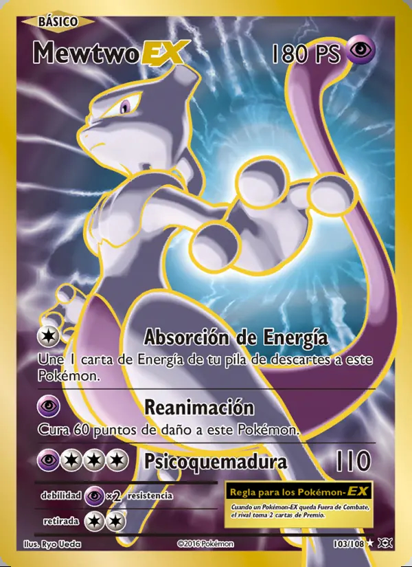 Image of the card Mewtwo EX