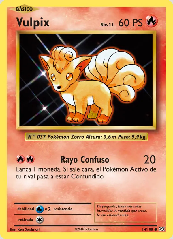 Image of the card Vulpix