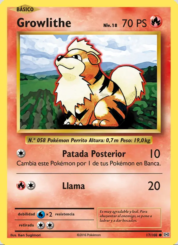 Image of the card Growlithe