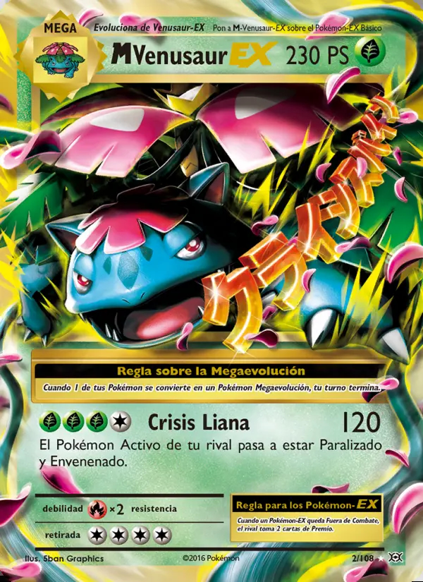 Image of the card M Venusaur EX