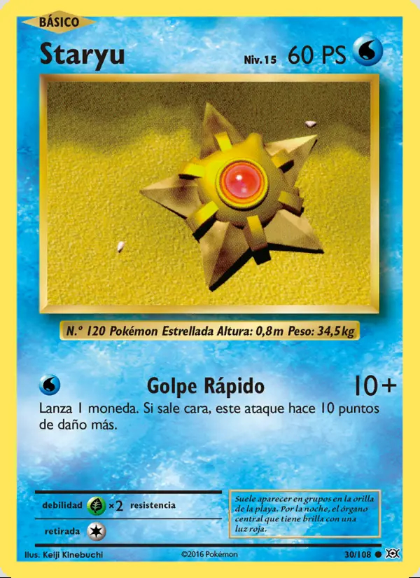 Image of the card Staryu