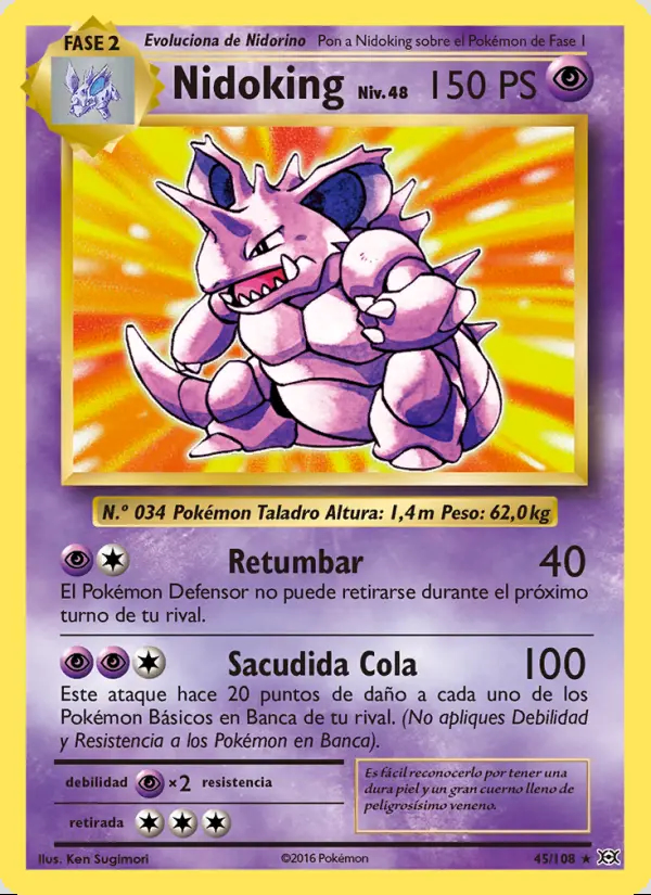 Image of the card Nidoking