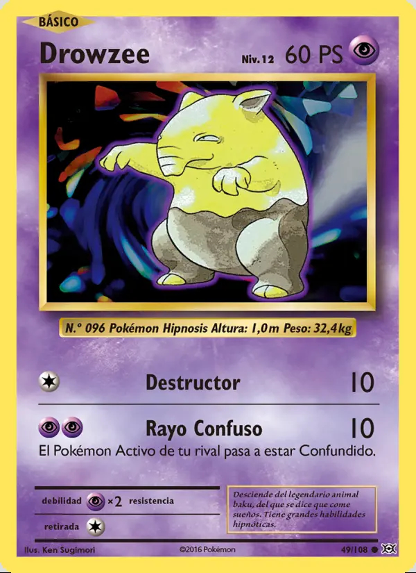 Image of the card Drowzee