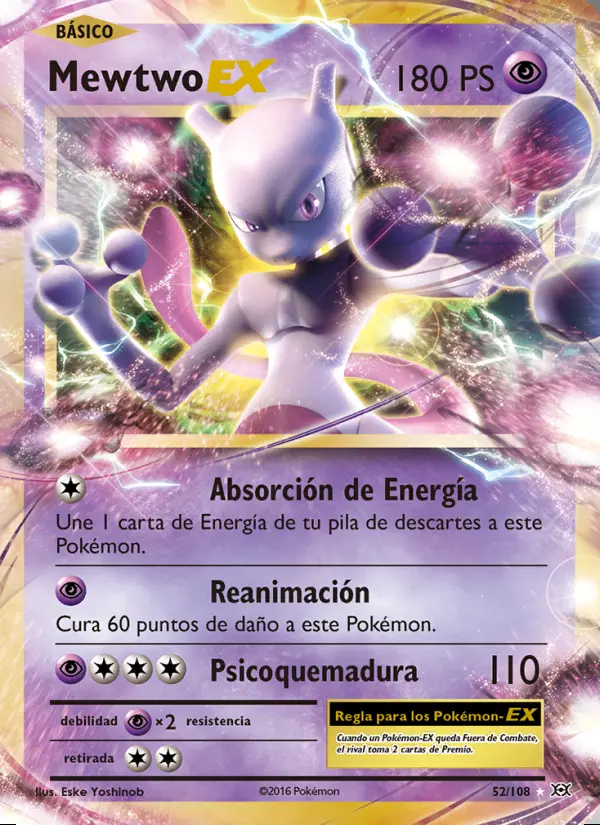 Image of the card Mewtwo EX