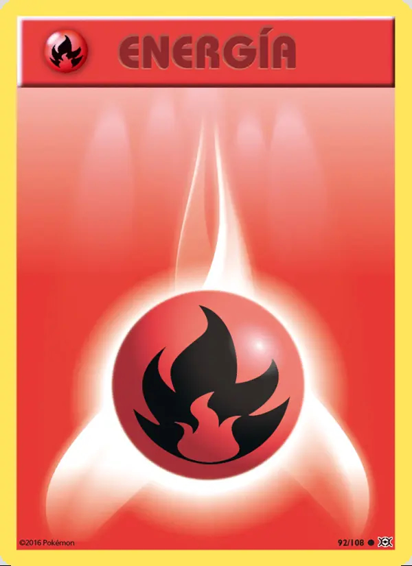 Image of the card Energía Fuego