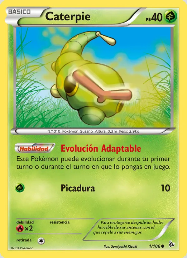 Image of the card Caterpie