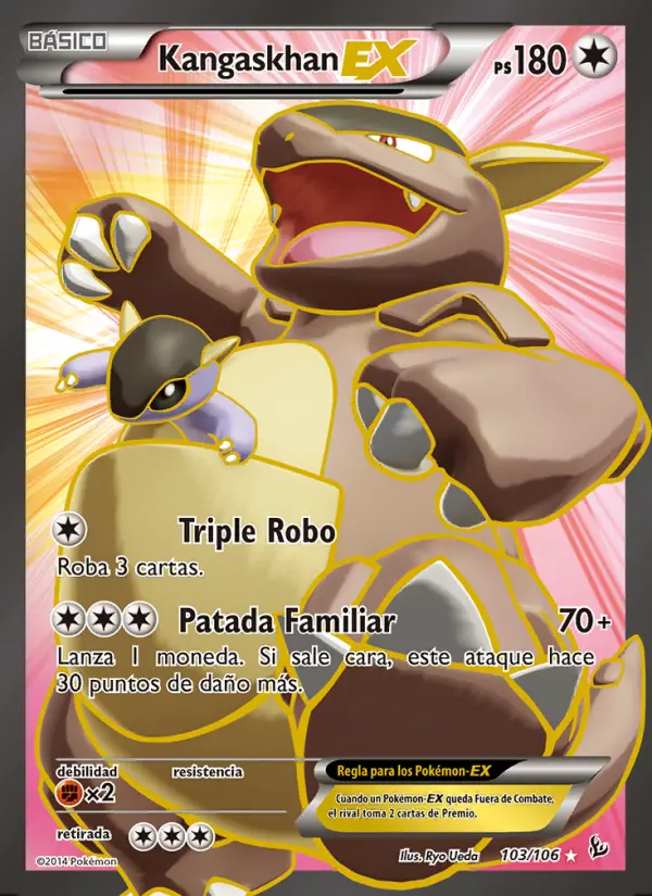 Image of the card Kangaskhan EX