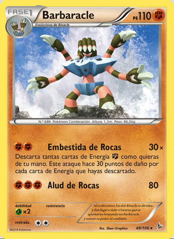 Image of the card Barbaracle