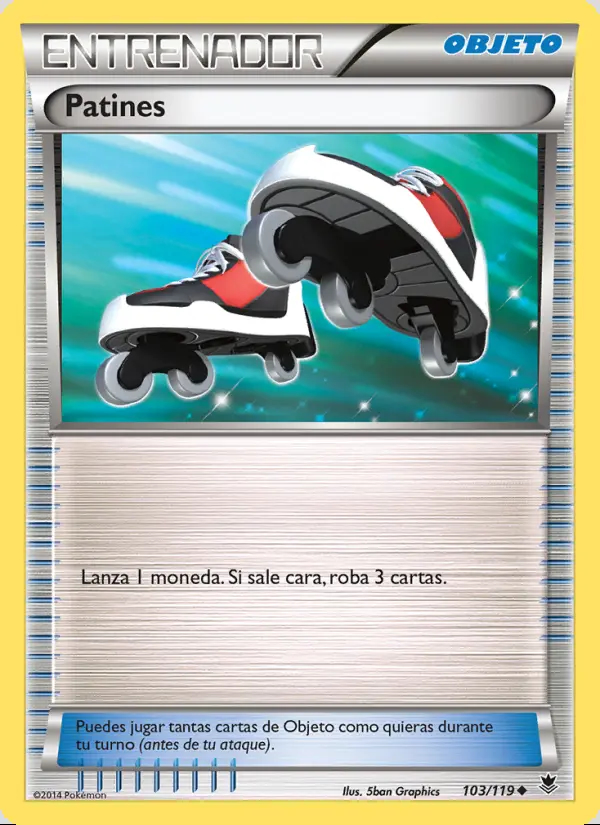 Image of the card Patines