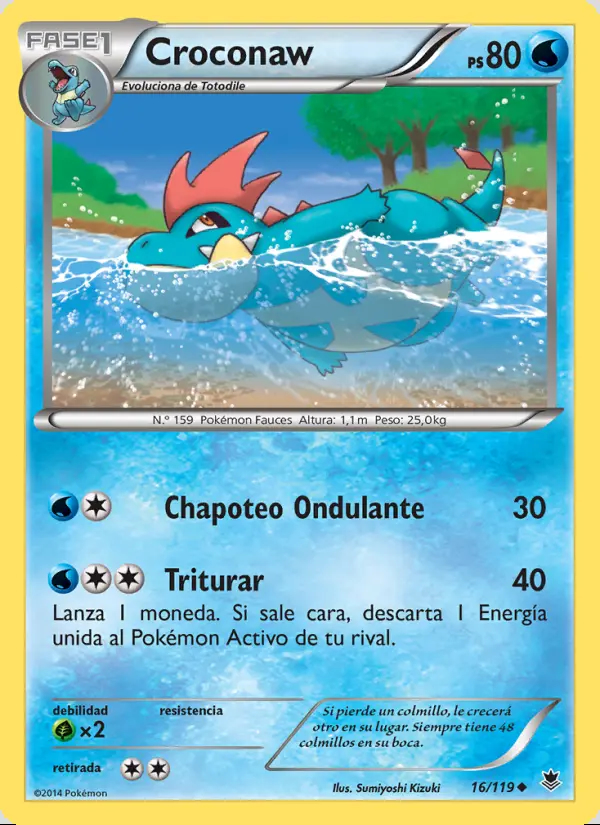 Image of the card Croconaw