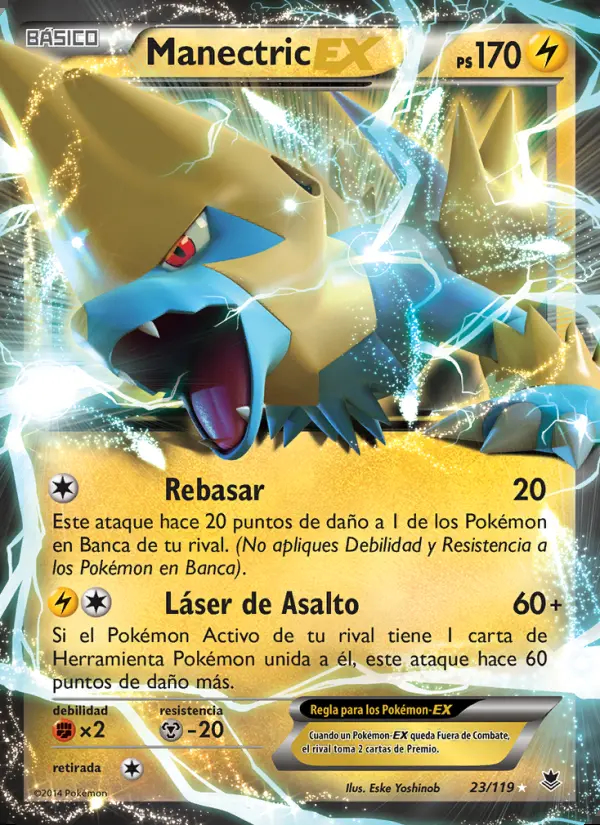 Image of the card Manectric EX