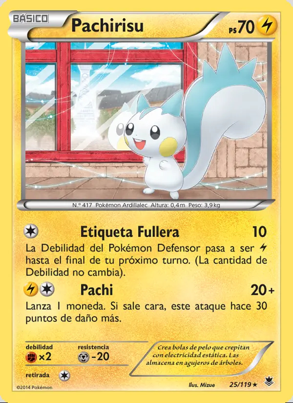 Image of the card Pachirisu