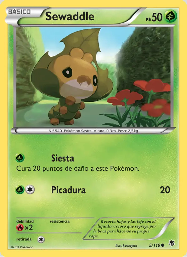 Image of the card Sewaddle