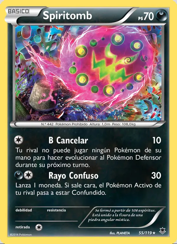 Image of the card Spiritomb