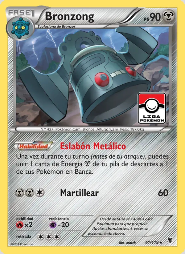 Image of the card Bronzong