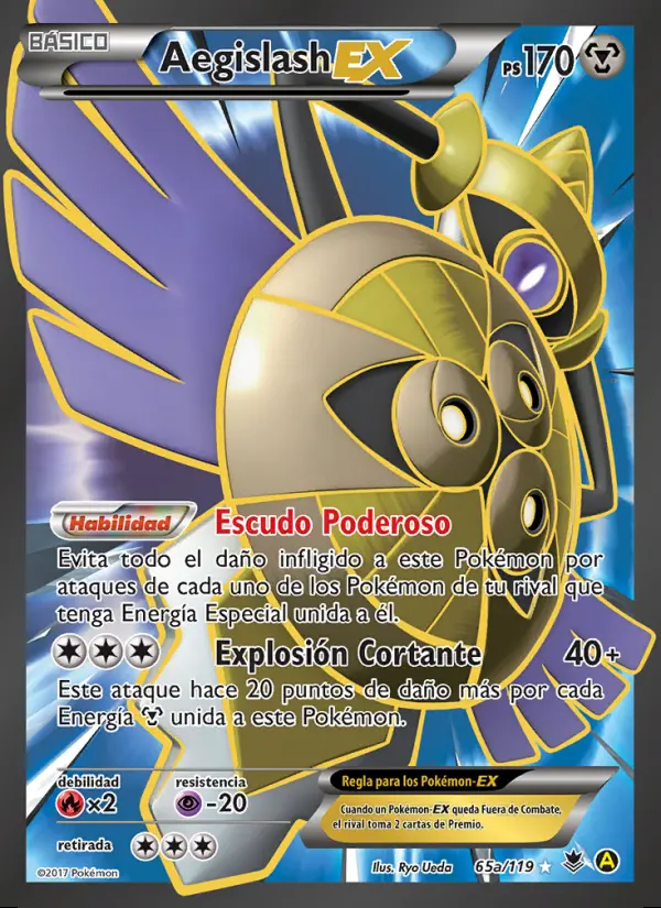 Image of the card Aegislash EX