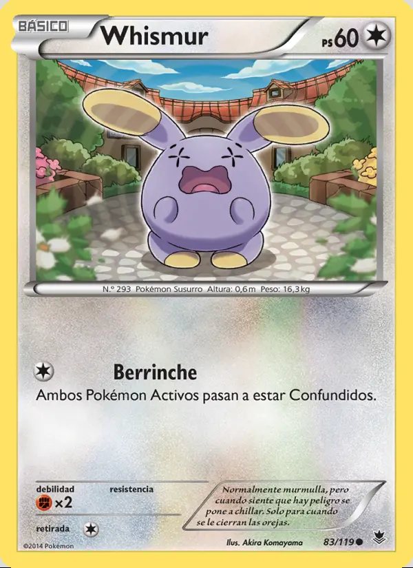 Image of the card Whismur