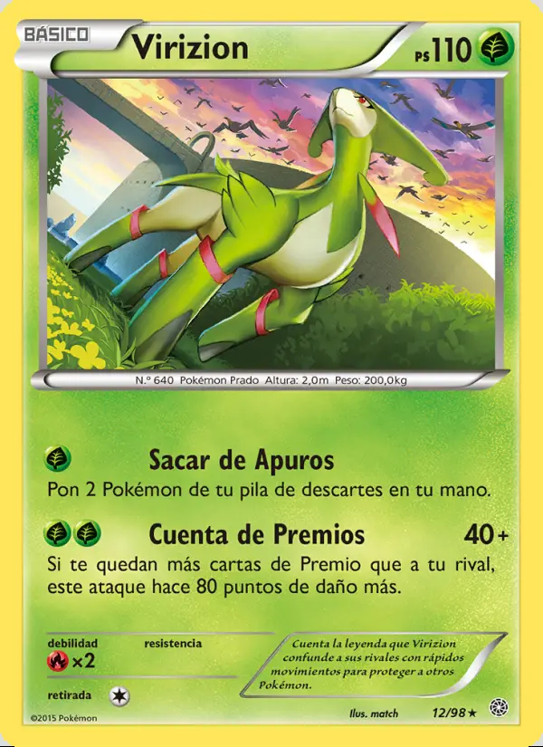 Image of the card Virizion