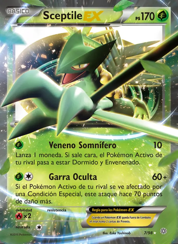 Image of the card Sceptile EX