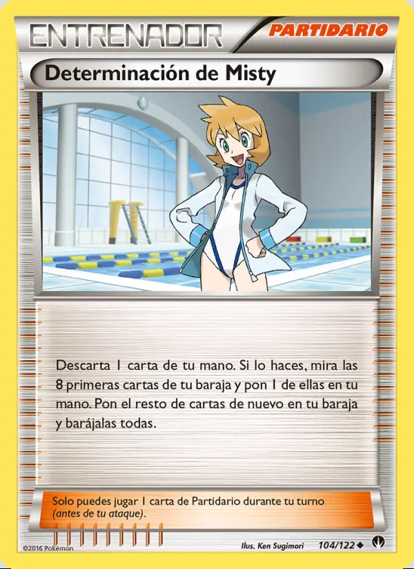 Image of the card Determinación de Misty