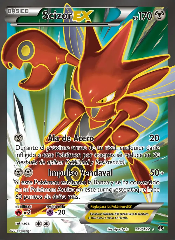 Image of the card Scizor EX