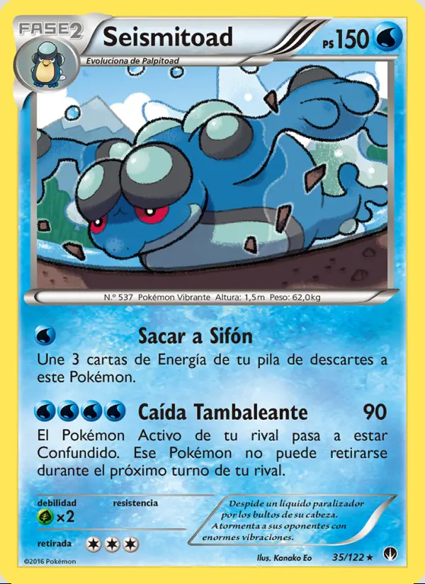 Image of the card Seismitoad