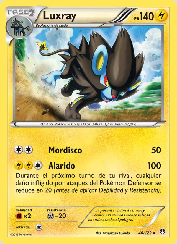 Image of the card Luxray