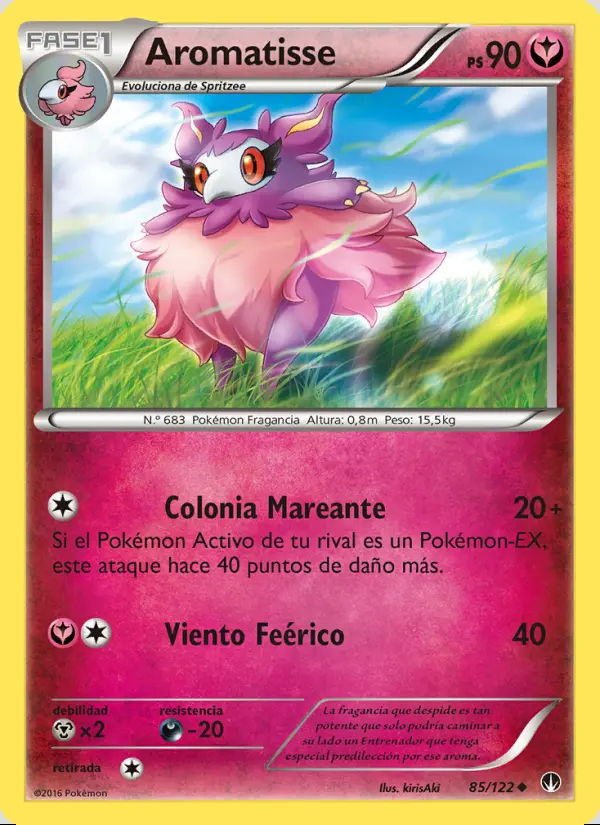 Image of the card Aromatisse