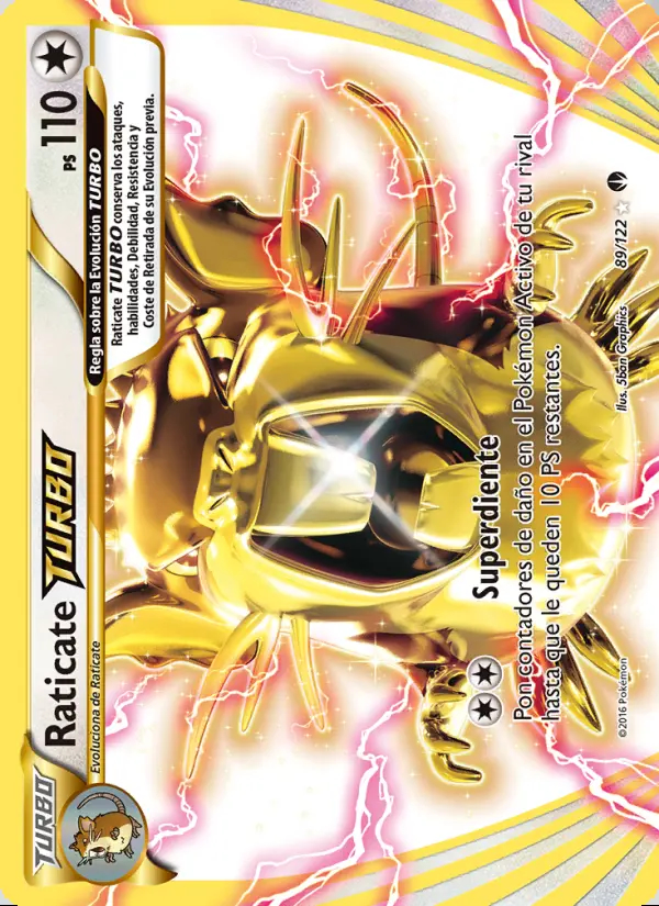 Image of the card Raticate TURBO