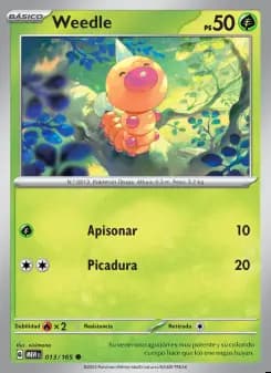 Image of the card Weedle