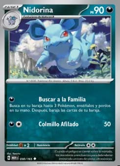 Image of the card Nidorina